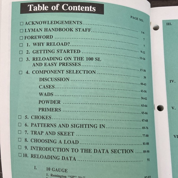 Vintage 1976 Lyman Shotshell Handbook 2nd Edition - Picture 5 of 6